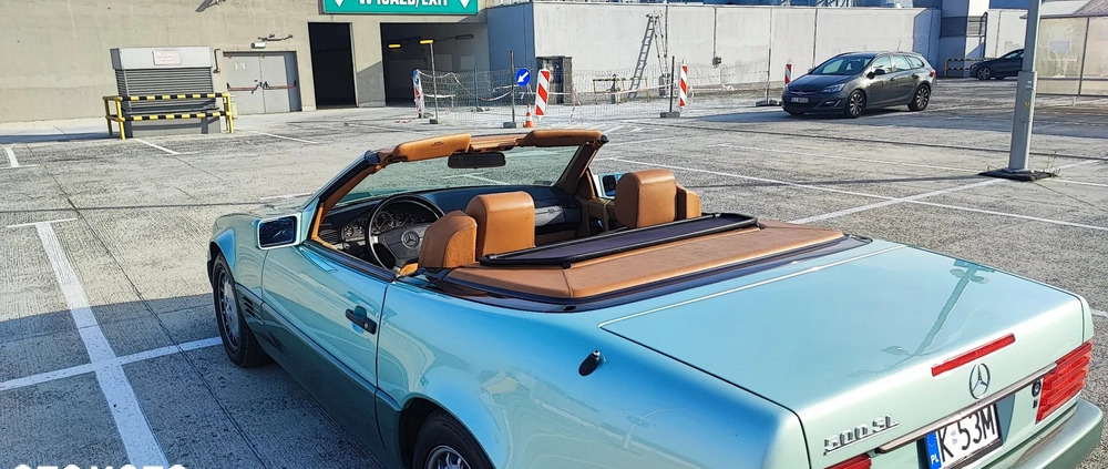 Mercedes-Benz SL cena 145000 przebieg: 99992, rok produkcji 1992 z Kraków małe 704